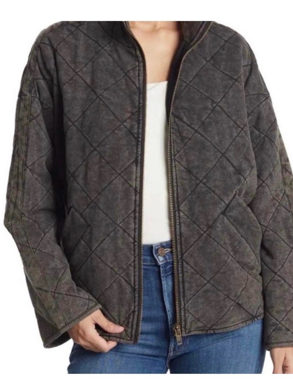 Bagatelle quilted jacket EUC